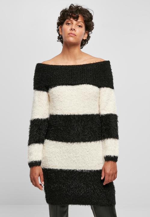 Immagine prodotto Urban Classics Abito da donna in piuma off shoulder - 19413 (XS)