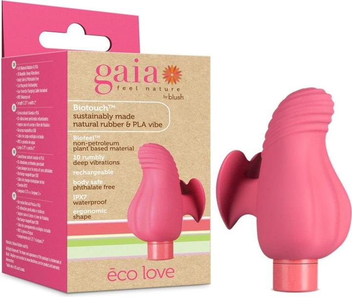 Image du produit Gaia Vibromasseur Eco Love - Corail