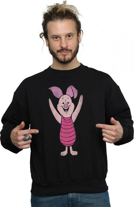 Immagine prodotto Disney Winnie The Pooh Classic Piglet Felpa Uomo (S)