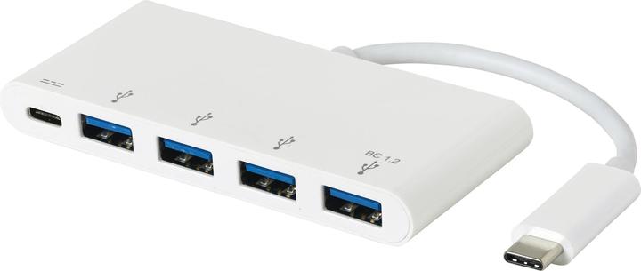 eSTUFF USB-C Charging hub USB 3.2 Gen 1 (3.1 Gen 1) Type-C (USB-C, 4 Ports)