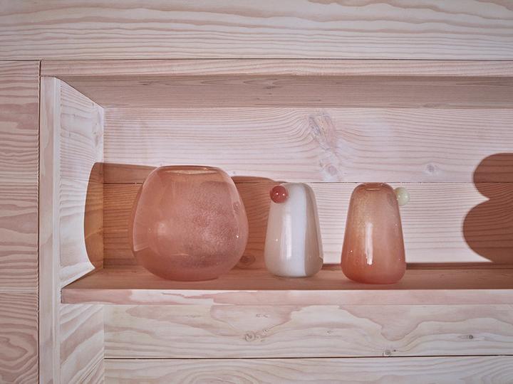 Image du produit Oyoy Vase Lasi moyen, taupe (1 x, 23 x 27 x 26 cm, 16.15 l)