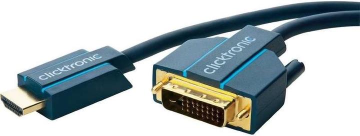 Actual product image clicktronic HDMI (Typ A) — DVI (1 m, HDMI, DVI)