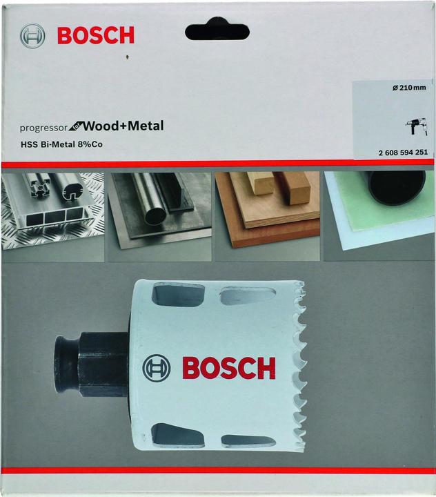Actual product image Bosch Professional Zubehör Progressor for Wood and Metal (210 millimetres)