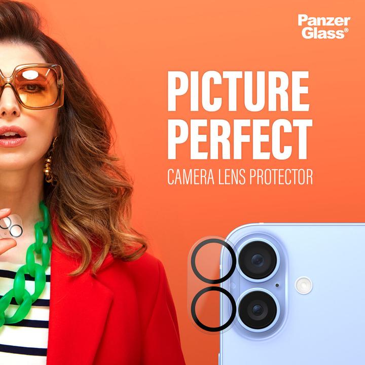 Productafbeelding PanzerGlass PicturePerfect Kameraschutz (1 Stuk, Apple iPhone 16)
