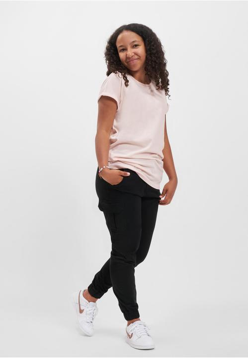 Actual product image Urban Classics Girls Organic Extended Shoulder Tee (110)