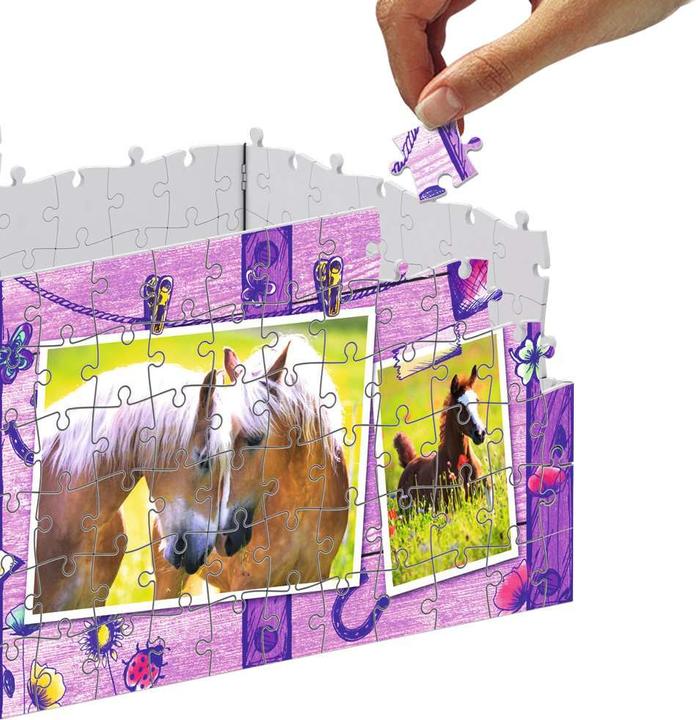 Immagine prodotto Ravensburger 3D - Cavalli del tesoro (216 pezzi)