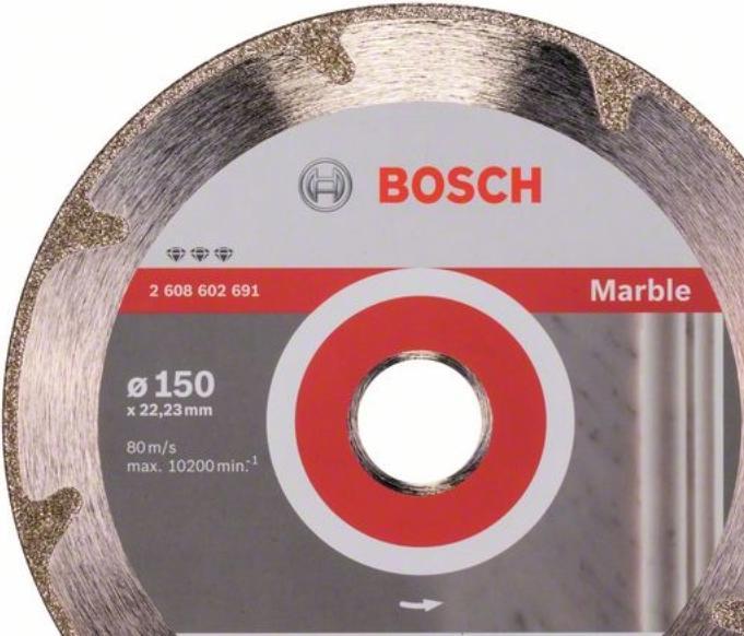 Produktbild Bosch Professional Zubehör PRO Marble Diamanttrennscheibe, 150 x 22,23 mm