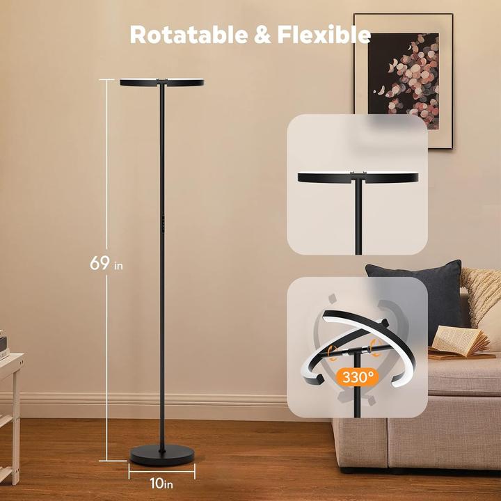 Produktbild LS LED Stehleuchte RotaFlex Color (1300 lm)