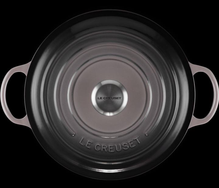 Actual product image Le Creuset Cocotte LA MARMITE SIGNATURE gris foncé (Casserole + Stewpot, Cast iron, Enamel)