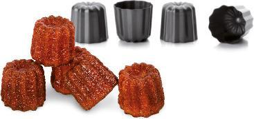 Produktbild Ibili Canele-Form 4 Stück 6 cm Zum Backen von köstlichen Caneles