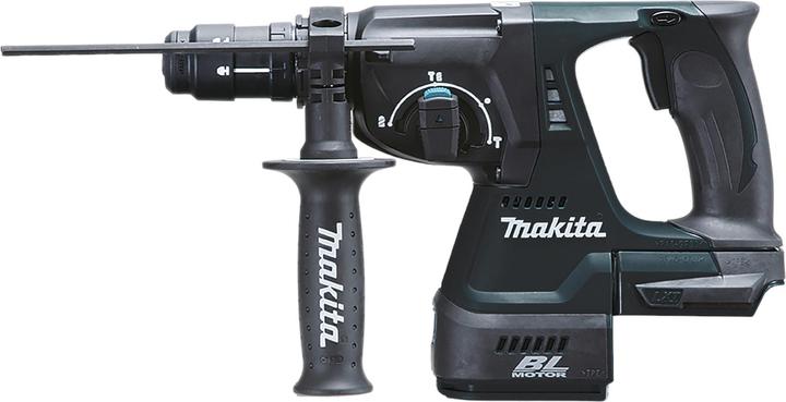 Actual product image Makita DHR 243 RMJ B Cordless combi hammer 18 V 2.0 J SDS-Plus black + 2x rechargeable battery 4.0 Ah + (Rechargeable battery operated, 18 V)