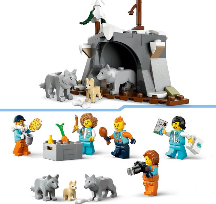 Produktbild LEGO Arktis-Truck mit Labor (60471, LEGO City)
