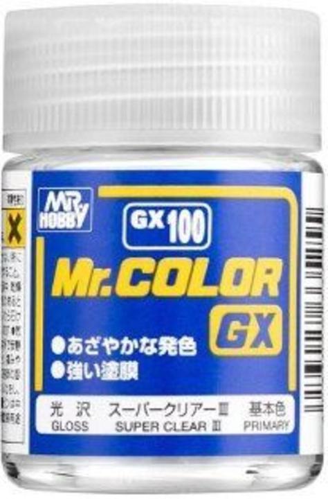 Image du produit Mr.Hobby Mr Hobby -Gunze Mr Color GX (18 ml) Super Clear III