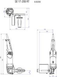 Produktbild Metabo SE 17-200 RT Set EU (1700 W)