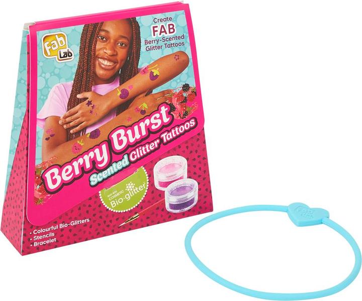 Immagine prodotto Linex FabLab Berry Burst Tatuaggi glitterati con profumo (30485)