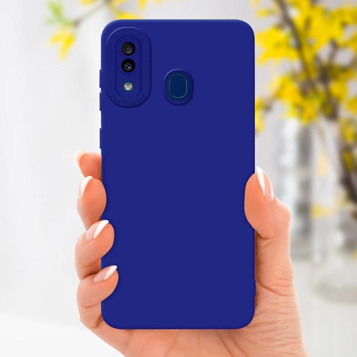 Actual product image Cadorabo Case for Samsung Galaxy A20 / A30 / M10s in TPU Fluid LM162 Style (Samsung Galaxy A20, Samsung Galaxy M10s, TCL A30)