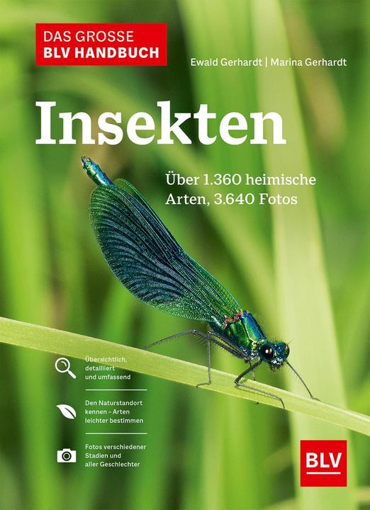 Immagine prodotto Das grosse Handbuch Insekten (Tedesco, Ewald Gerhardt, 2021)