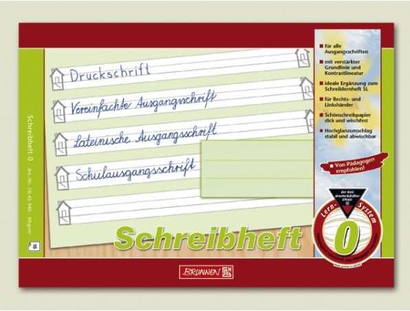Actual product image Writing book A5 landscape Lin0 16 sheets 1045940 (Dotted)