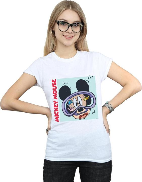 Immagine prodotto Disney Mickey Mouse Under Water Maglietta Donna (S)