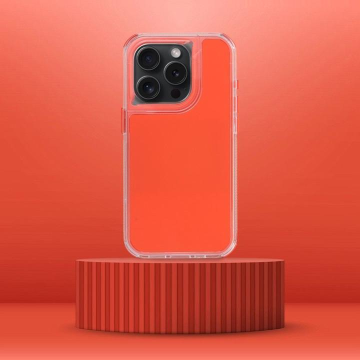 Actual product image OEM LCD display! MATRIX Case for IPHONE 11 orange (Apple iPhone 11)