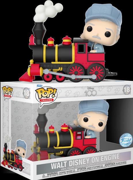 Immagine prodotto Funko Treni POP Disney 100° Walt Disney su Motore Esclusivo