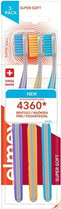 Actual product image Elmex Toothbrush Super Soft Multipack 3 pcs (3 x)