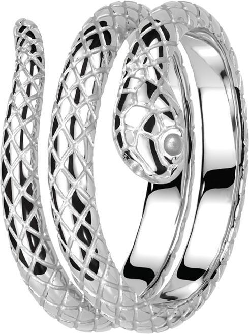 Immagine prodotto Star Piercing Anello in argento con serpente (Acciaio chirurgico 316L)