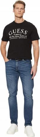 Image du produit Guess Herren T-Shirt Classic Bsc Intl Klassisches Design Schwarz (XL)