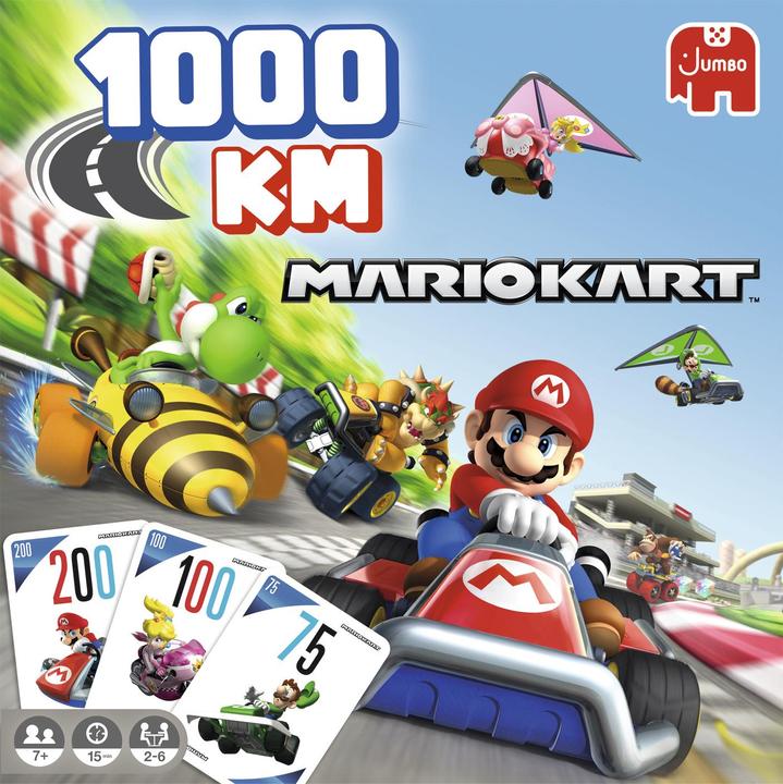 Immagine prodotto Jumbo 1000 KM Mario Kart (Tedesco, Olandese, Spagnolo, Portoghese)