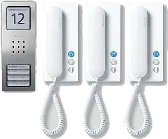 Productafbeelding Siedle Audioset SET CA 812-3 E/W Compact geborsteld edelstaal (Bedraad)