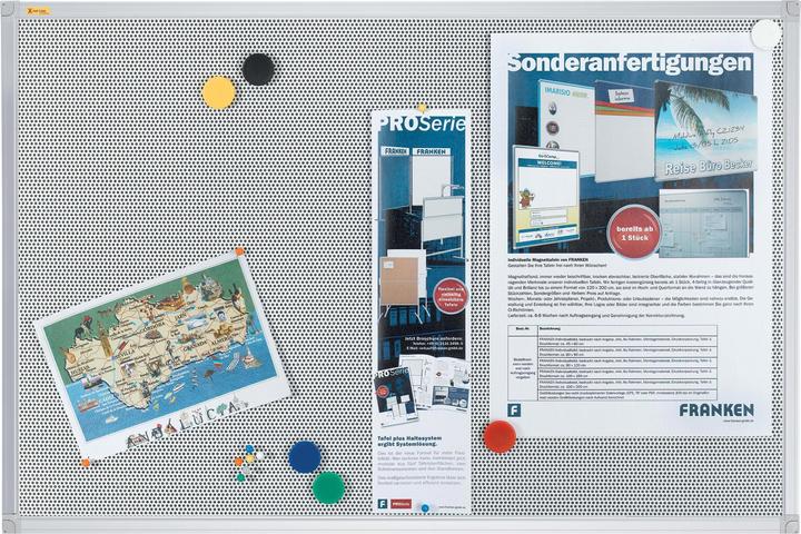Produktbild Franken Pinnwandtafel Pin'n'Mag X-tra, Textil, 3 Tafelgrössen, auch magnethaftend (Wandtafel, 4.5 x 79 x 131 cm)