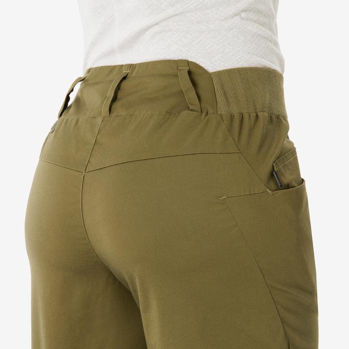 Image du produit Quechua Bermuda nh500 vert olive doré f (46)