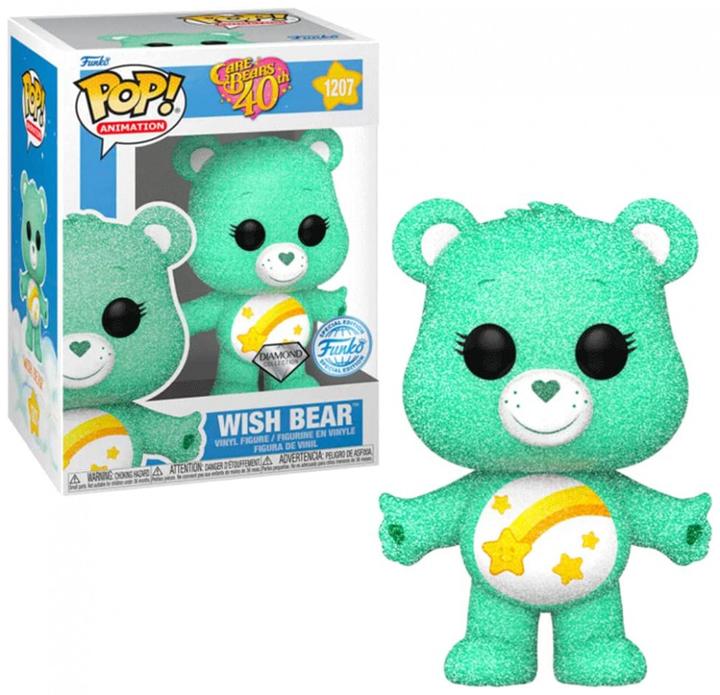 Actual product image Funko POP! Care Bears 40Th Wish Bear (1207) EXM