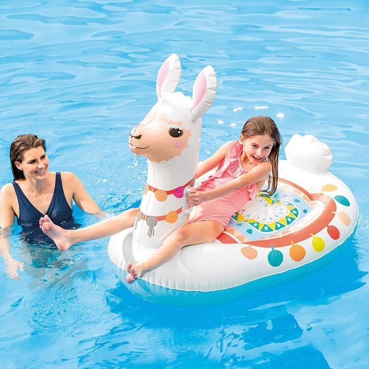 Actual product image Intex Lama Ride-On