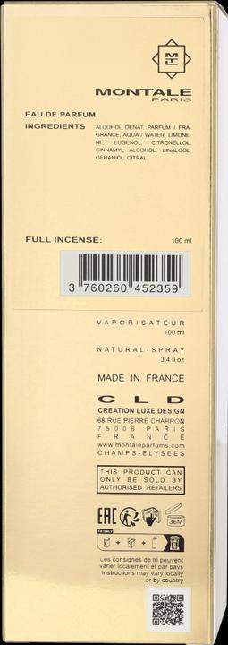 Image du produit Montale Full Incense (Eau de parfum, 100 ml)