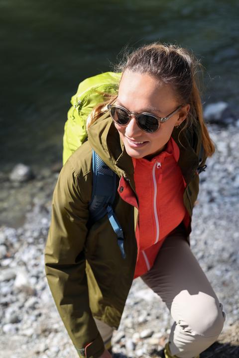 Produktbild Maier Sports leichte Damen-Outdoorhose "Karwendel" Wanderhose Funktionshose (teak) (48)