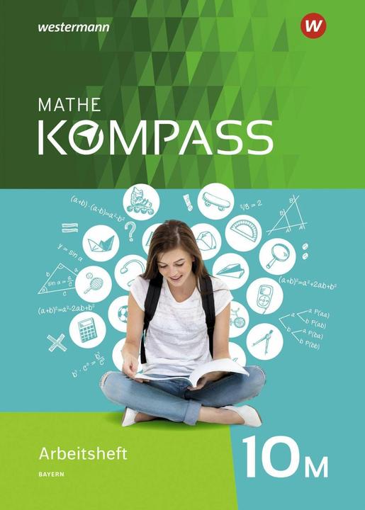 Immagine prodotto Mathe Kompass 10 M. Arbeitsheft mit Lösungen. Ausgabe für Bayern (Tedesco, 2023)