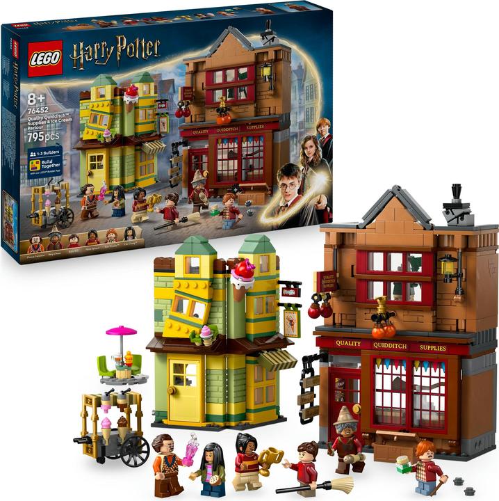 Actual product image LEGO Qualität für Quidditch & Fortescues Eissalon (76452, LEGO Harry Potter)