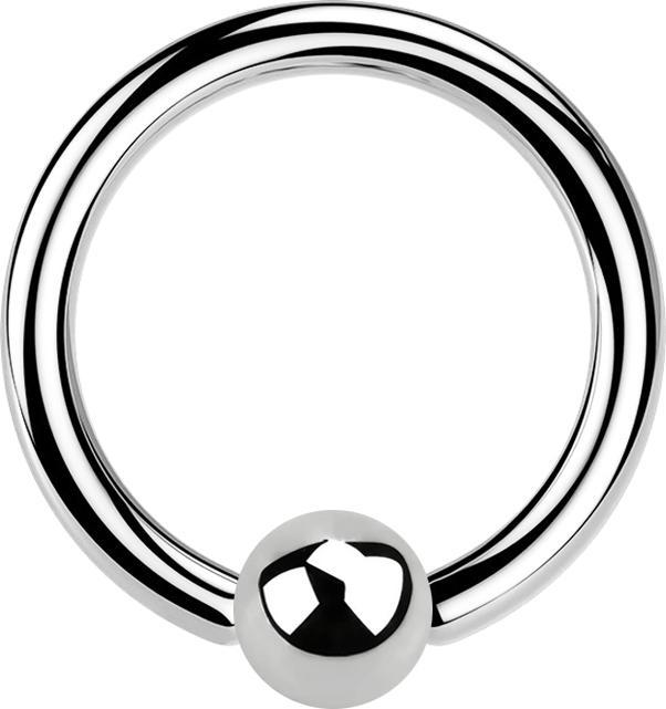 Immagine prodotto Star Piercing Anello di chiusura a microsfera argento (Acciaio chirurgico 316L)