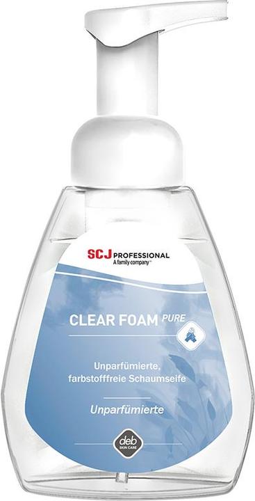 Produktbild Stoko Schaumseife Clear FOAM Pure 250 ml ohne Duft-/Farbstoffe (Handseifenspender, 250 ml)