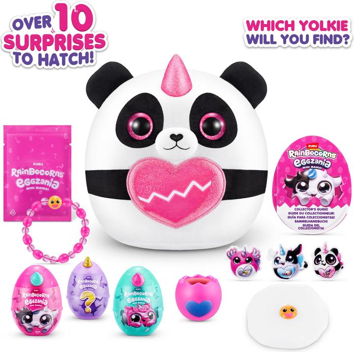 Actual product image Zuru Eggzania Mini Mania Panda (23 cm)