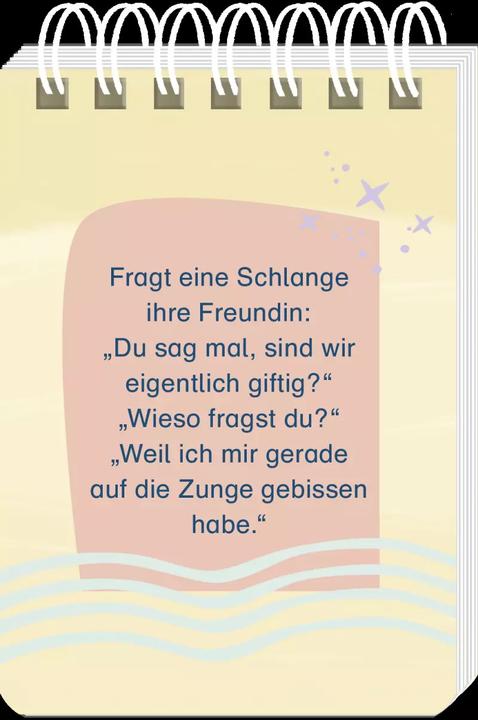 Immagine prodotto Die lustigsten Tierwitze für Kinder (Tedesco, Jutta Wetzel, 2023)