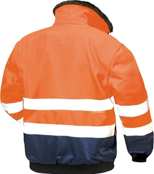 Produktbild Norway Warnschutz Pilotenjacke 4-in-1 orange/marine, Gr. S (S)
