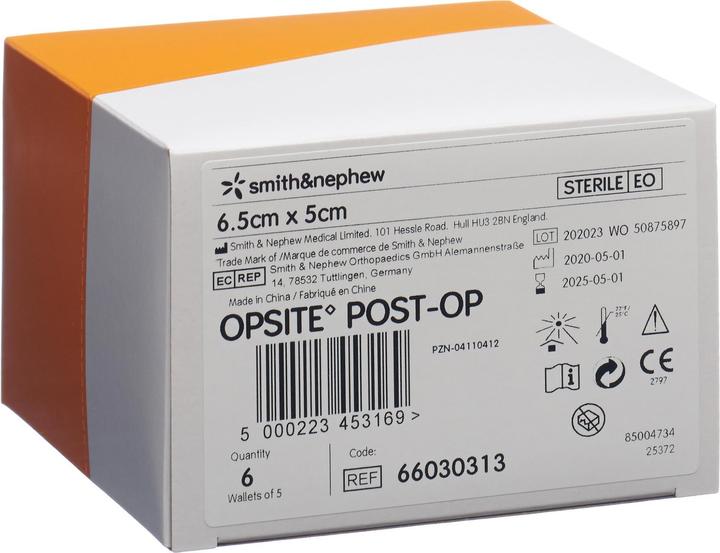 Immagine prodotto Smith & nephew Cerotti per ferite Opsite Post-OP (6 x)