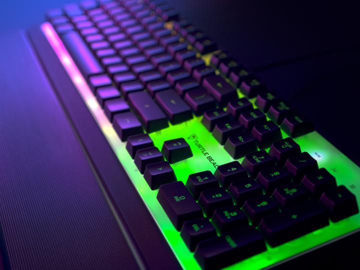 Produktbild Turtle Beach TURTLE B. Magma RGB Membrane Keyboard TBK100402 CH-Layout (CH, Kabelgebunden)