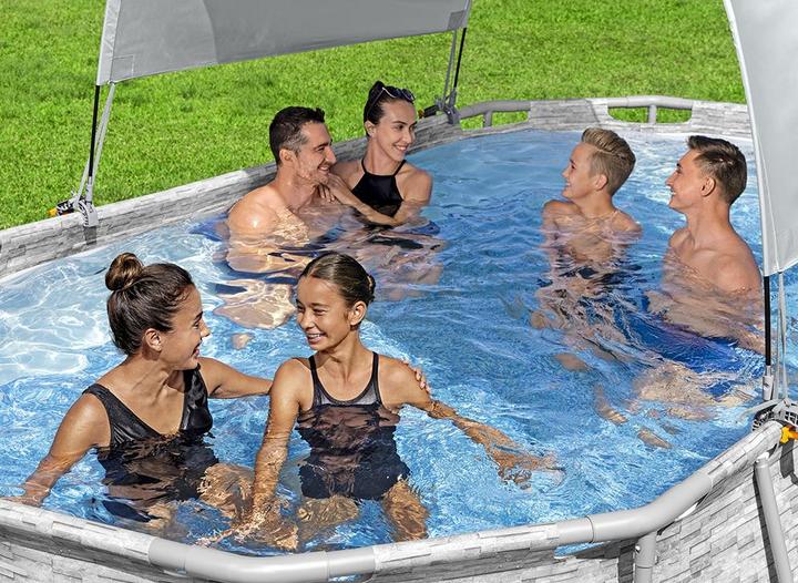 Image du produit Bestway Parasol pour piscine hors sol 2,11 à 3,44 m