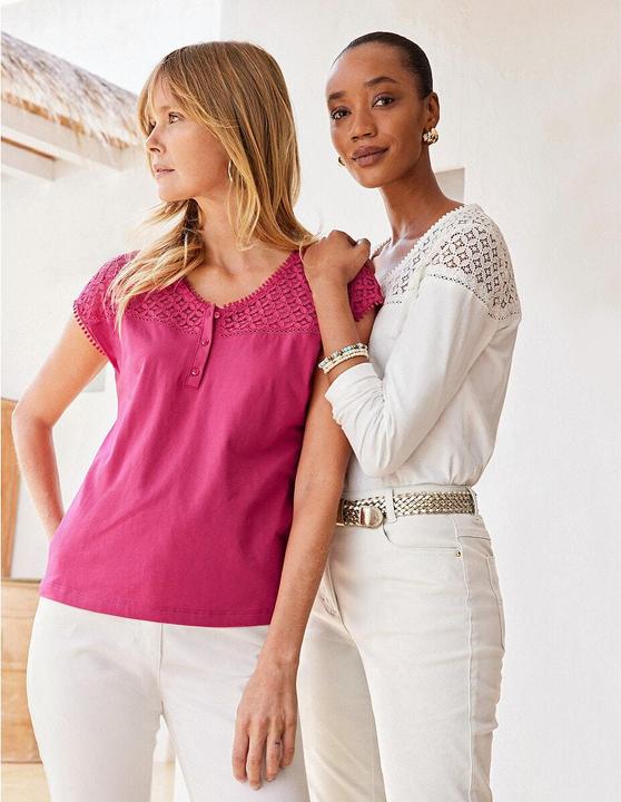 Produktbild Anne Weyburn 7/8-Hose aus Baumwoll-Stretch (50)