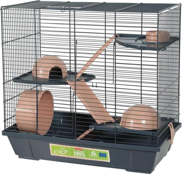 Actual product image Zolux Hamster cage EHOP 50 cm, triple, pink