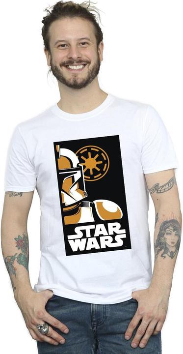 Immagine prodotto Star Wars Stormtrooper Art Poster Maglietta Uomo (4XL)