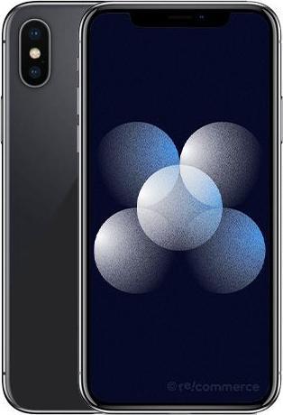 Actual product image Re!commerce iPhone X (64 GB, Space Grey, 5.80", 12 Mpx, Single SIM, A / Like new)